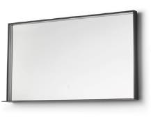 spogulis ar apgaismojumu Fenice Black, 600 mm, h=800 mm, black